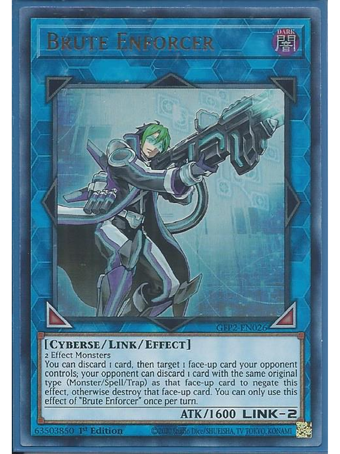 Brute Enforcer - GFP2-EN026 - Ultra Rare 1st Edition 1