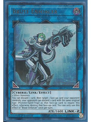 Brute Enforcer - GFP2-EN026 - Ultra Rare 1st Edition