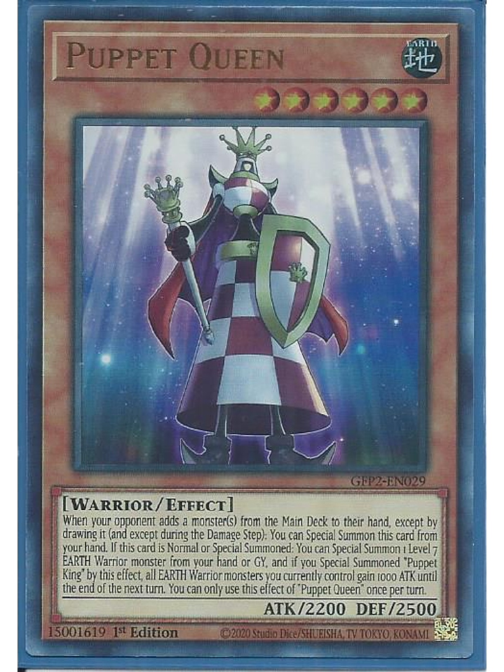 Puppet Queen - GFP2-EN029 - Ultra Rare 1st Edition 1