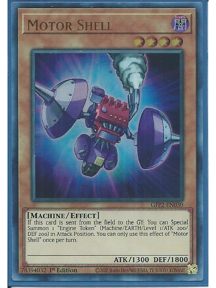 Motor Shell - GFP2-EN030 - Ultra Rare 1st Edition 1