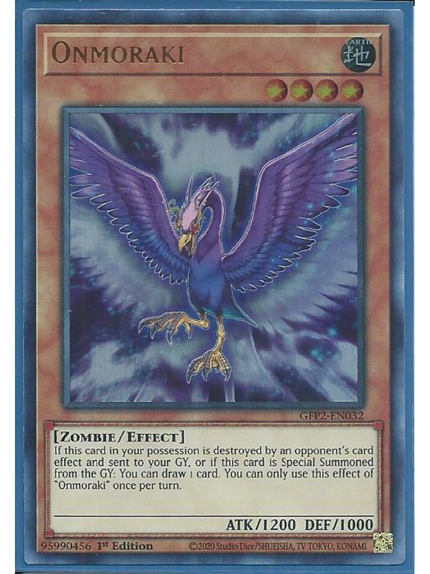 Onmoraki - GFP2-EN032 - Ultra Rare 1st Edition 1