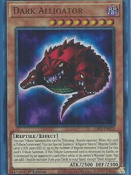 Dark Alligator - GFP2-EN033 - Ultra Rare 1st Edition