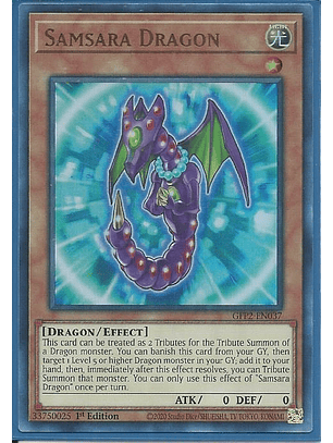 Samsara Dragon - GFP2-EN037 - Ultra Rare 1st Edition