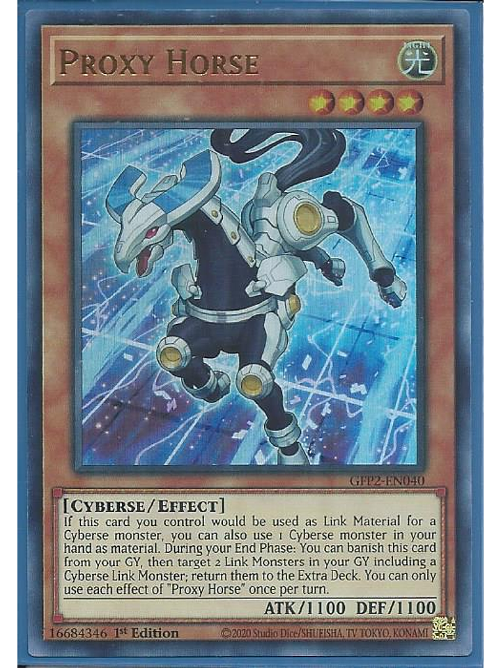 Proxy Horse - GFP2-EN040 - Ultra Rare 1st Edition 1