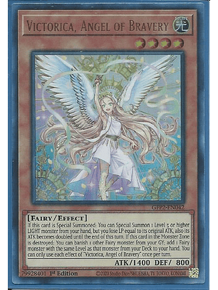 Victorica, Angel of Bravery - GFP2-EN042 - Ultra Rare 1st Edition