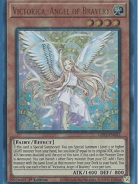 Victorica, Angel of Bravery - GFP2-EN042 - Ultra Rare 1st Edition