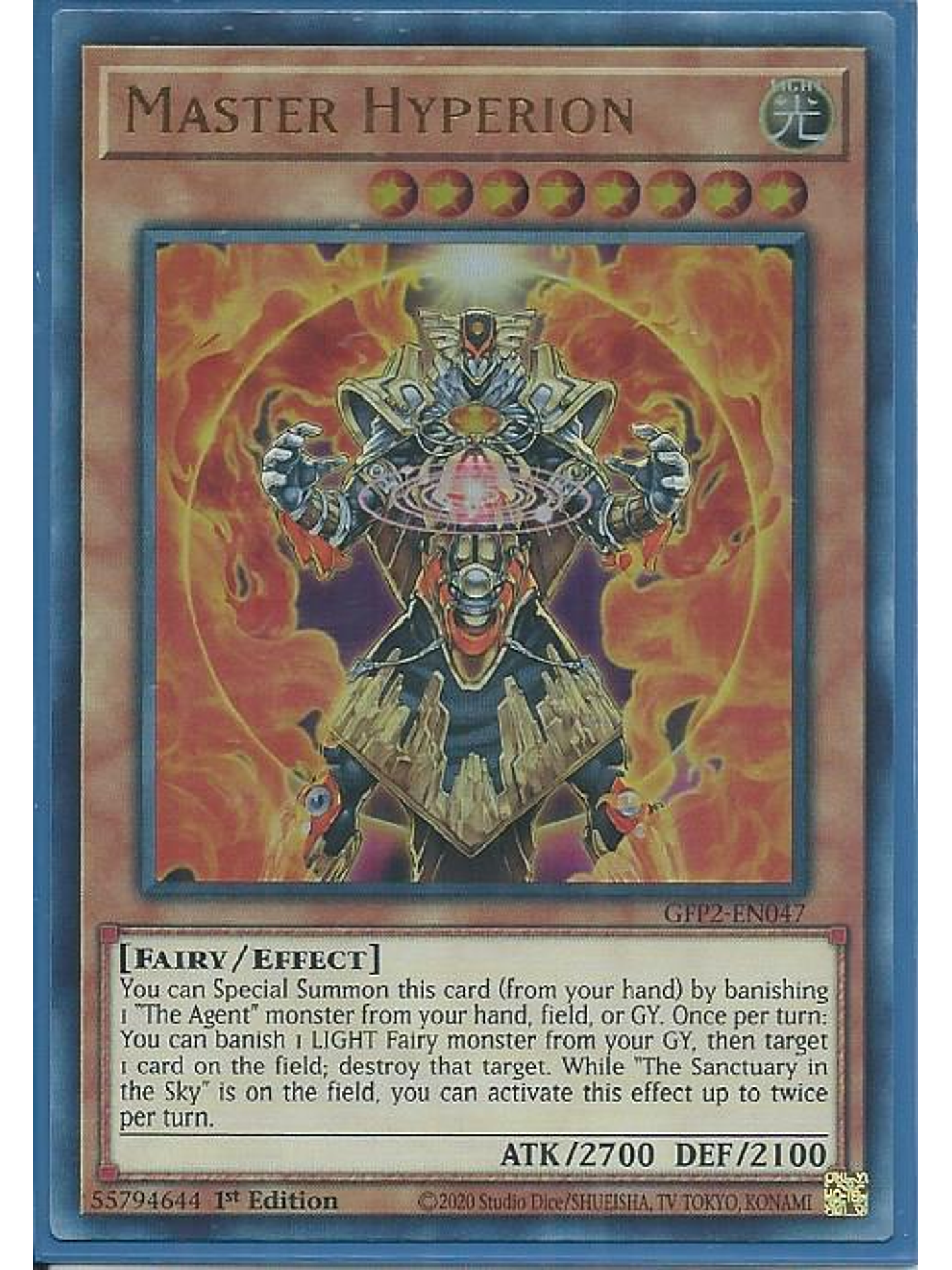 Master Hyperion - GFP2-EN047 - Ultra Rare 1st Edition 1