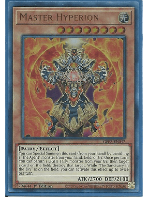Master Hyperion - GFP2-EN047 - Ultra Rare 1st Edition