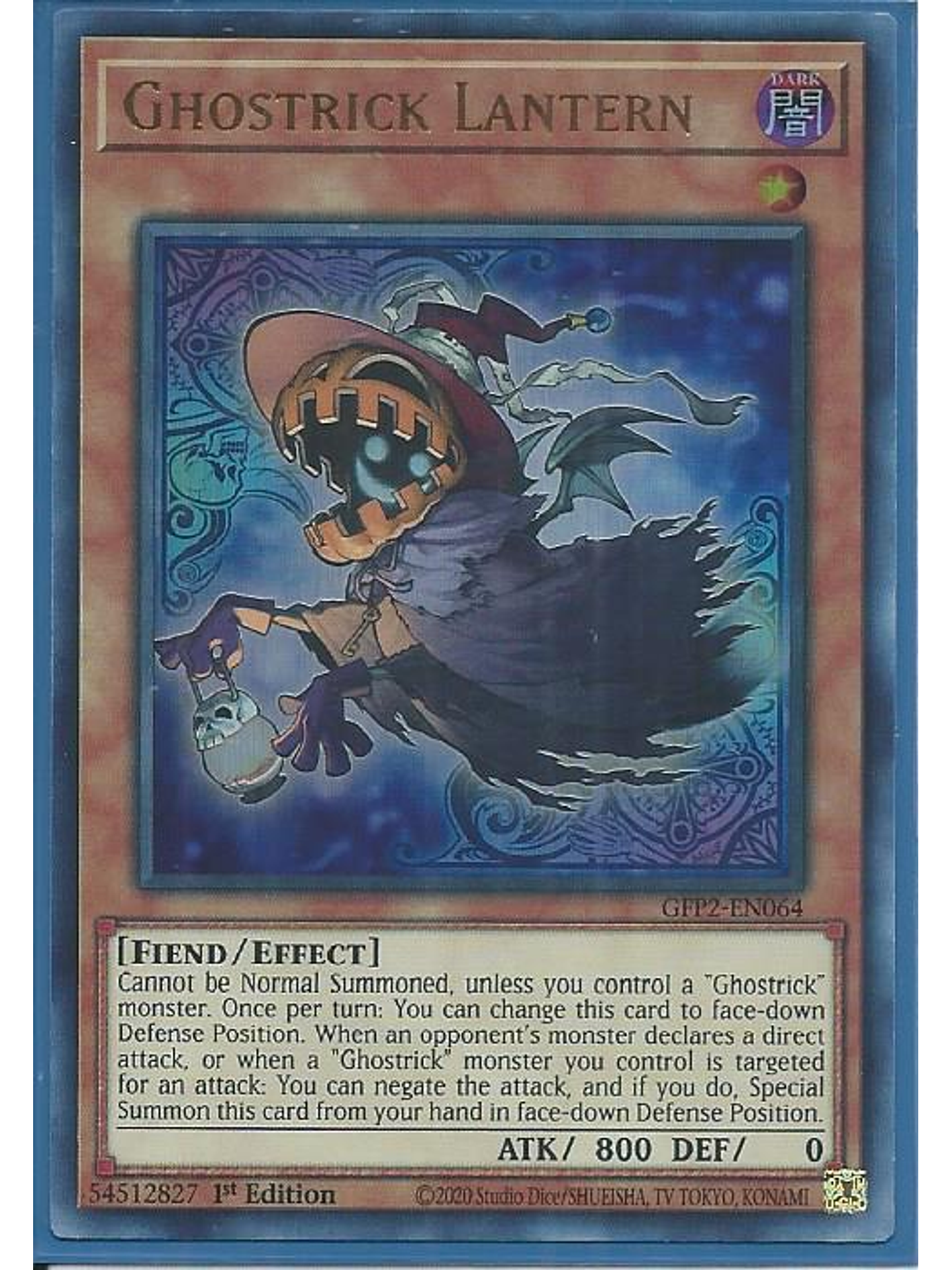 Ghostrick Lantern - GFP2-EN064 - Ultra Rare 1st Edition 1