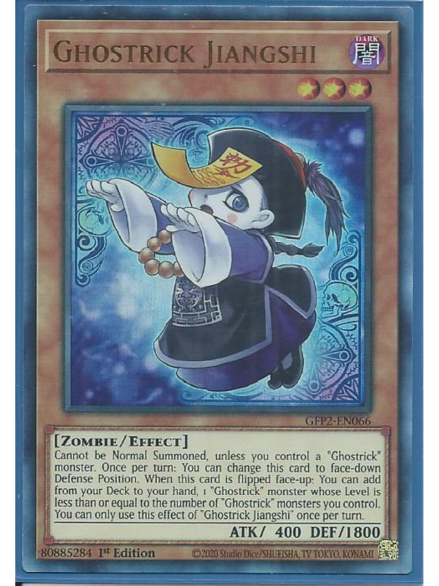 Ghostrick Jiangshi - GFP2-EN066 - Ultra Rare 1st Edition 1