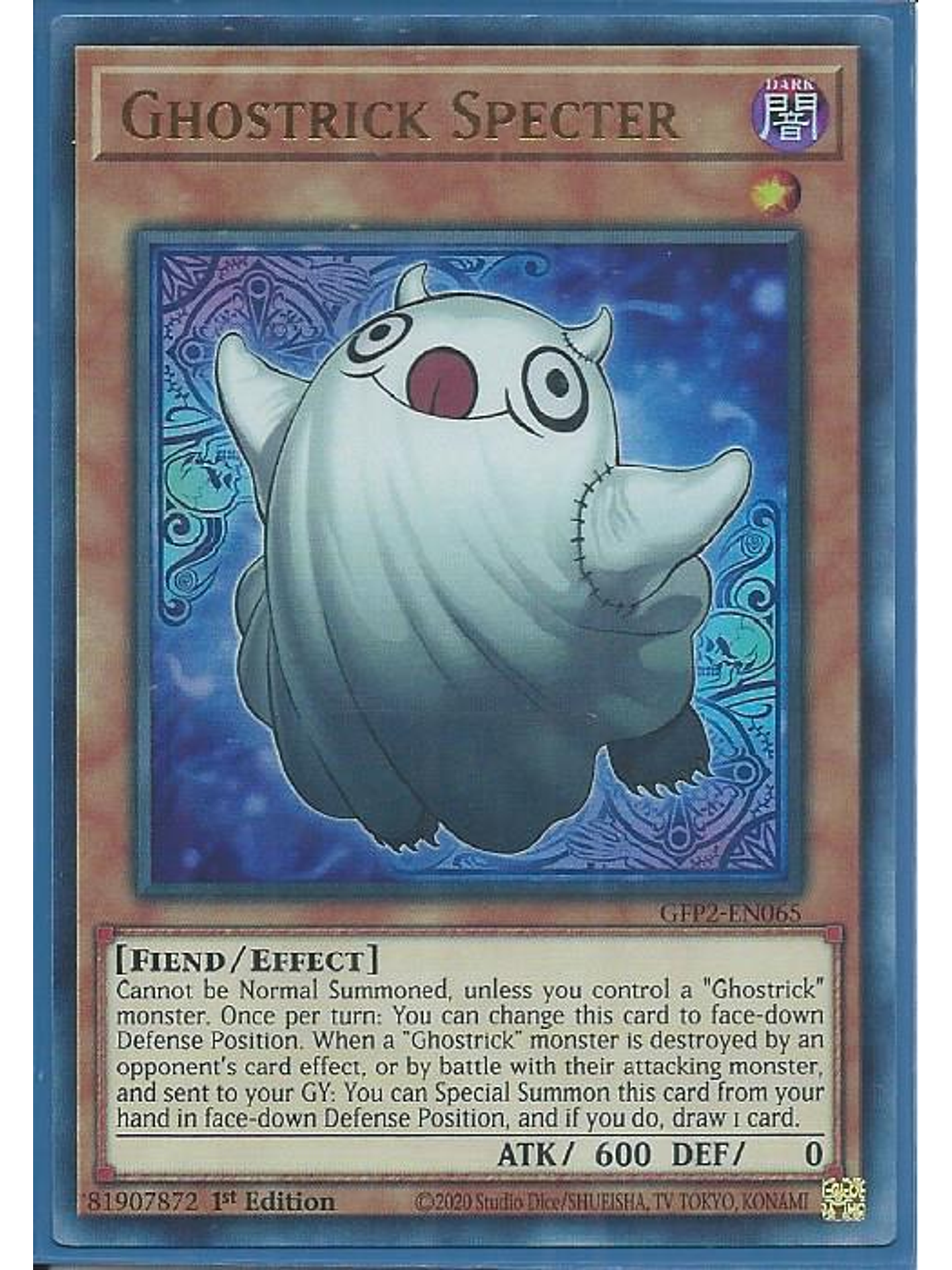 Ghostrick Specter - GFP2-EN065 - Ultra Rare 1st Edition 1