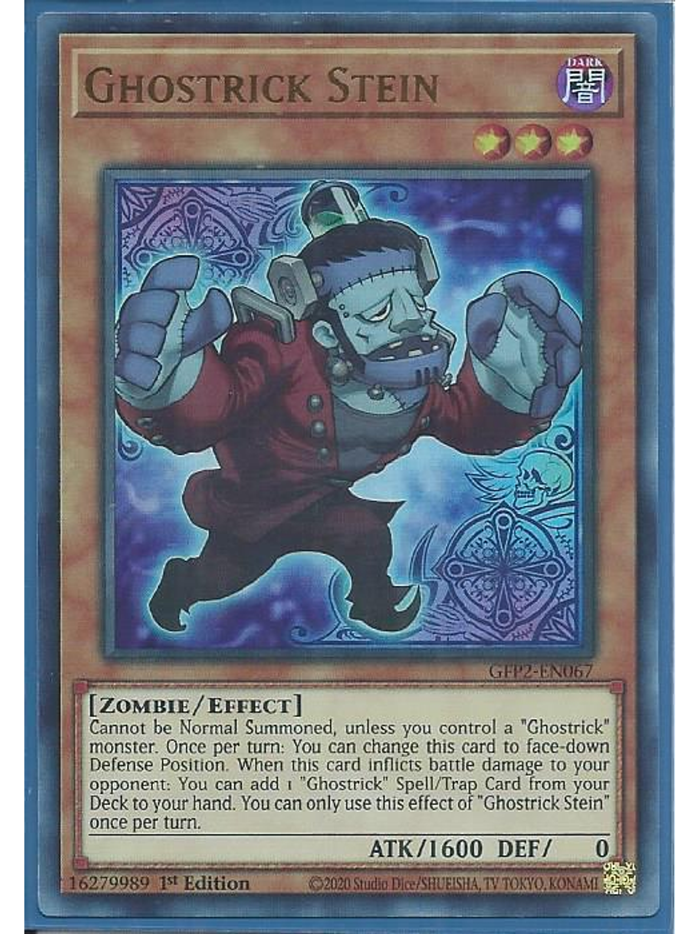 Ghostrick Stein - GFP2-EN067 - Ultra Rare 1st Edition 1