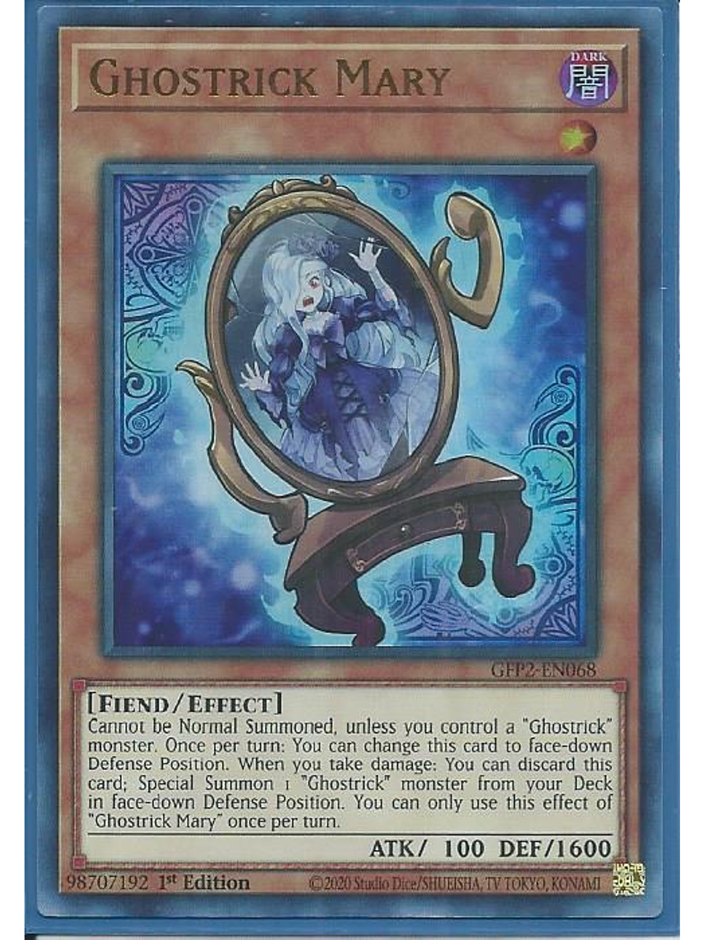 Ghostrick Mary - GFP2-EN068 - Ultra Rare 1st Edition 1