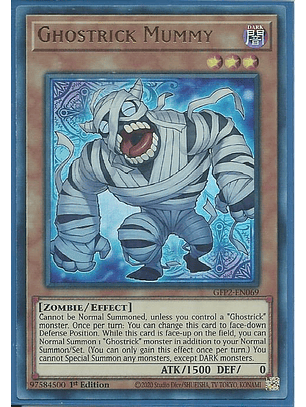 Ghostrick Mummy - GFP2-EN069 - Ultra Rare 1st Edition
