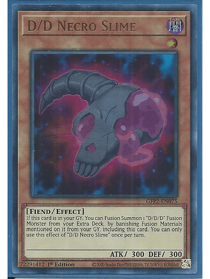 D/D Necro Slime - GFP2-EN075 - Ultra Rare 1st Edition