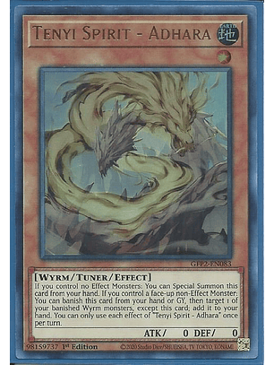 Tenyi Spirit - Adhara - GFP2-EN083 - Ultra Rare 1st Edition