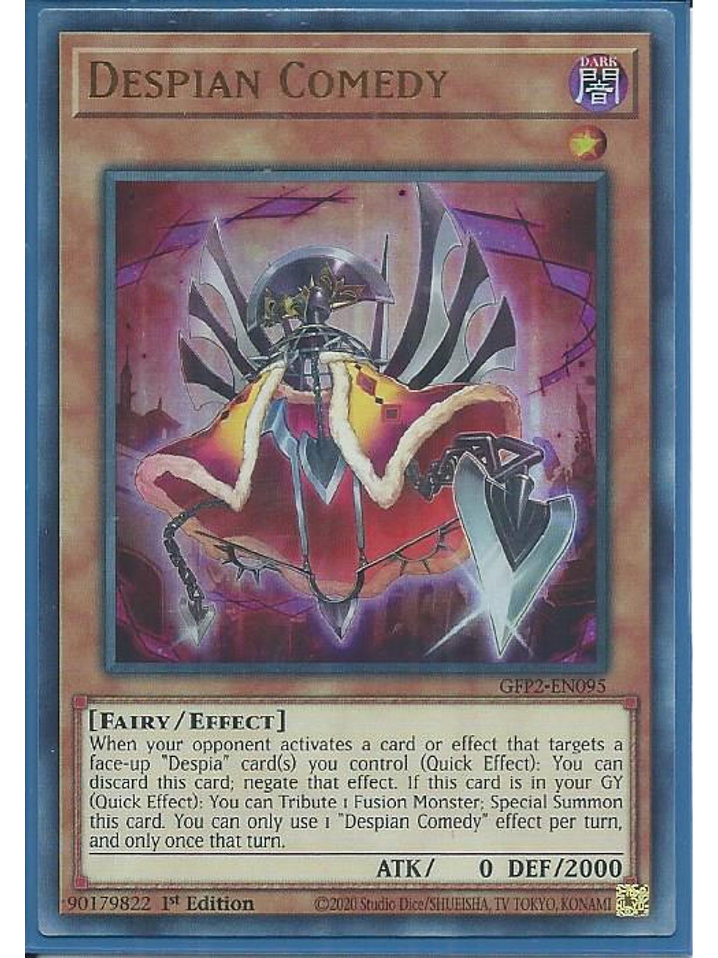 Despian Comedy - GFP2-EN095 - Ultra Rare 1st Edition 1