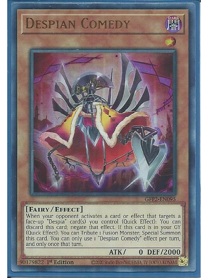 Despian Comedy - GFP2-EN095 - Ultra Rare 1st Edition 1