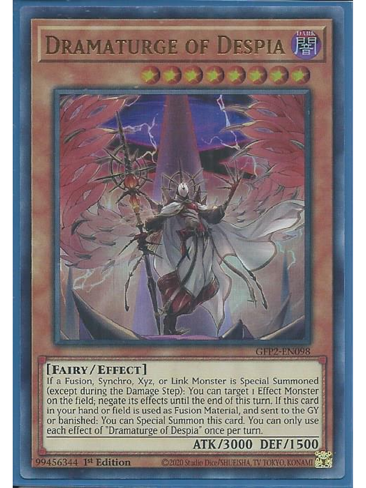 Dramaturge of Despia - GFP2-EN098 - Ultra Rare 1st Edition 1