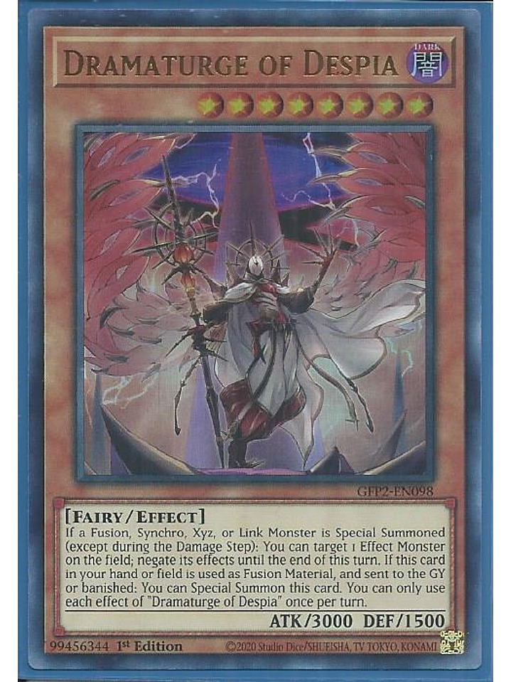 Dramaturge of Despia - GFP2-EN098 - Ultra Rare 1st Edition 1