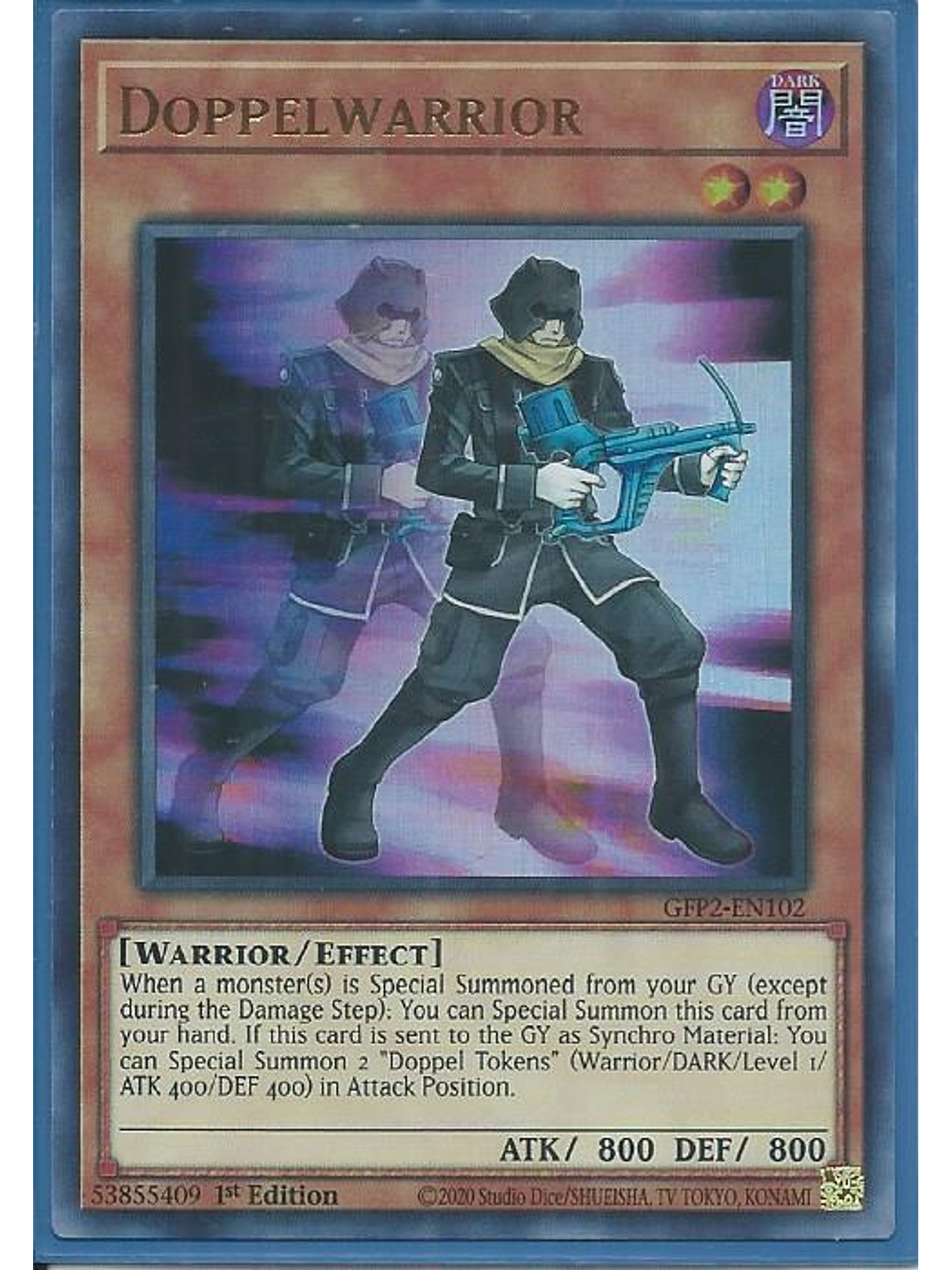 Doppelwarrior - GFP2-EN102 - Ultra Rare 1st Edition 1