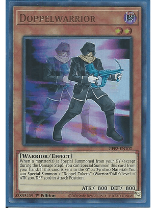 Doppelwarrior - GFP2-EN102 - Ultra Rare 1st Edition