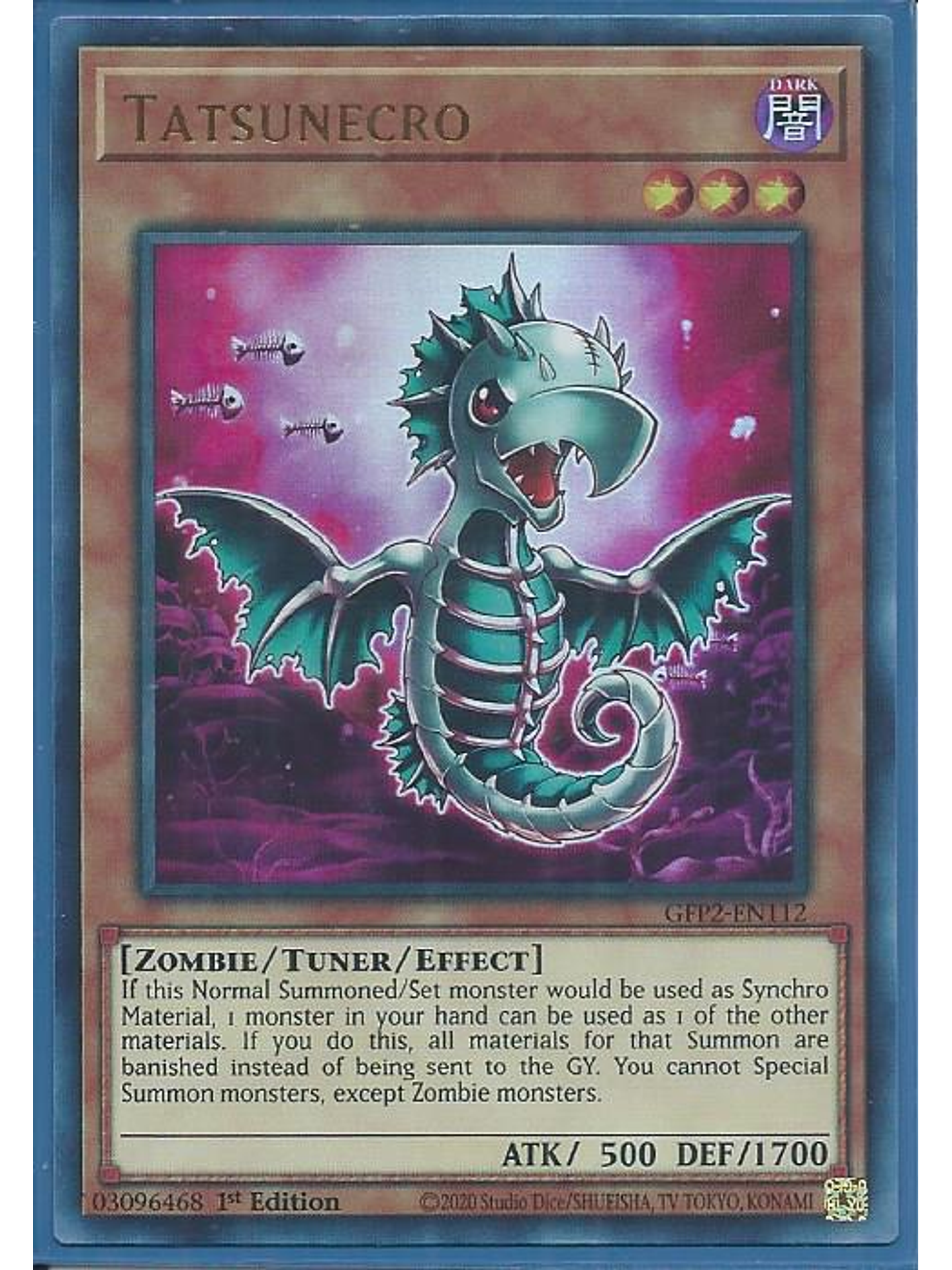 Tatsunecro - GFP2-EN112 - Ultra Rare 1st Edition 1