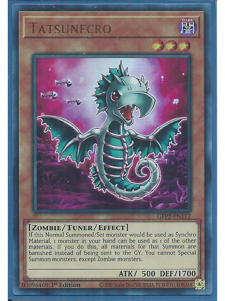 Tatsunecro - GFP2-EN112 - Ultra Rare 1st Edition 1