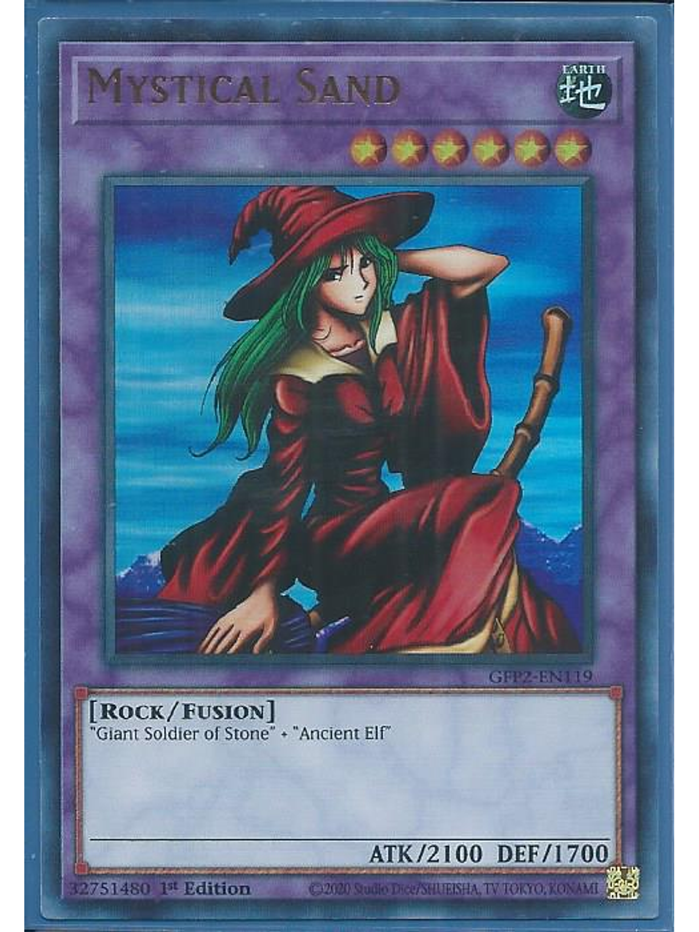 Mystical Sand - GFP2-EN119 - Ultra Rare 1st Edition 1