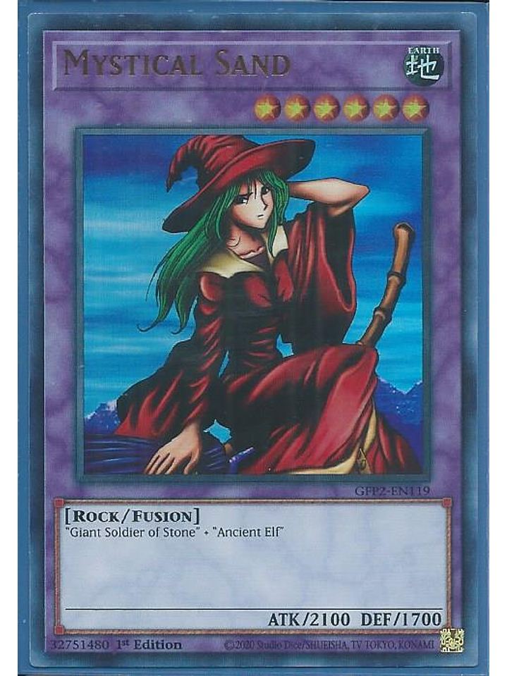 Mystical Sand - GFP2-EN119 - Ultra Rare 1st Edition 1