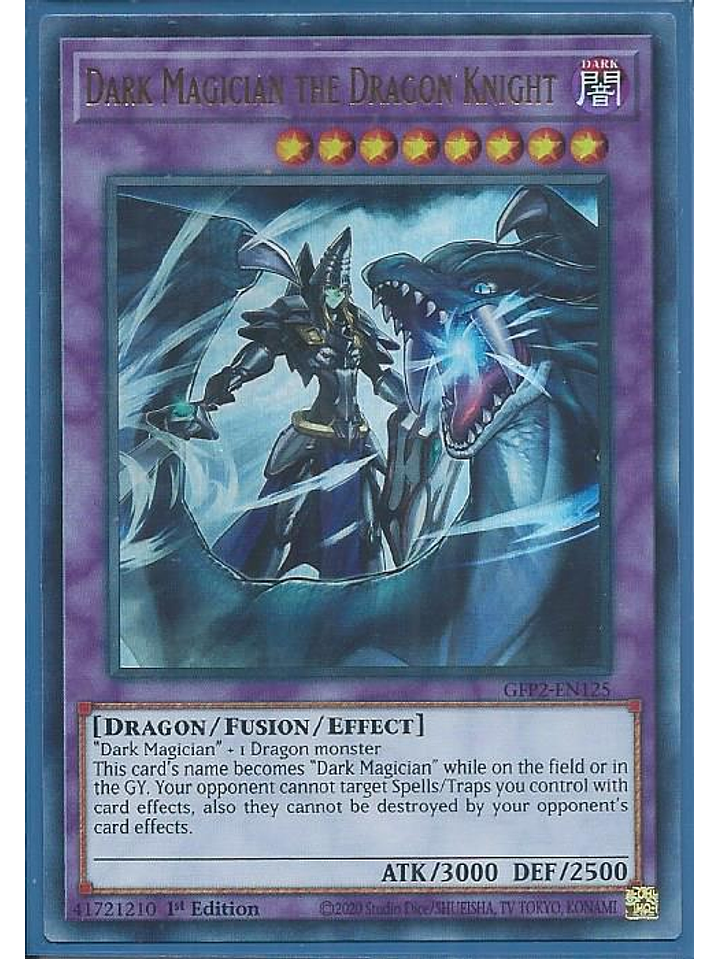 Dark Magician the Dragon Knight - GFP2-EN125 - Ultra Rare 1st Edition 1