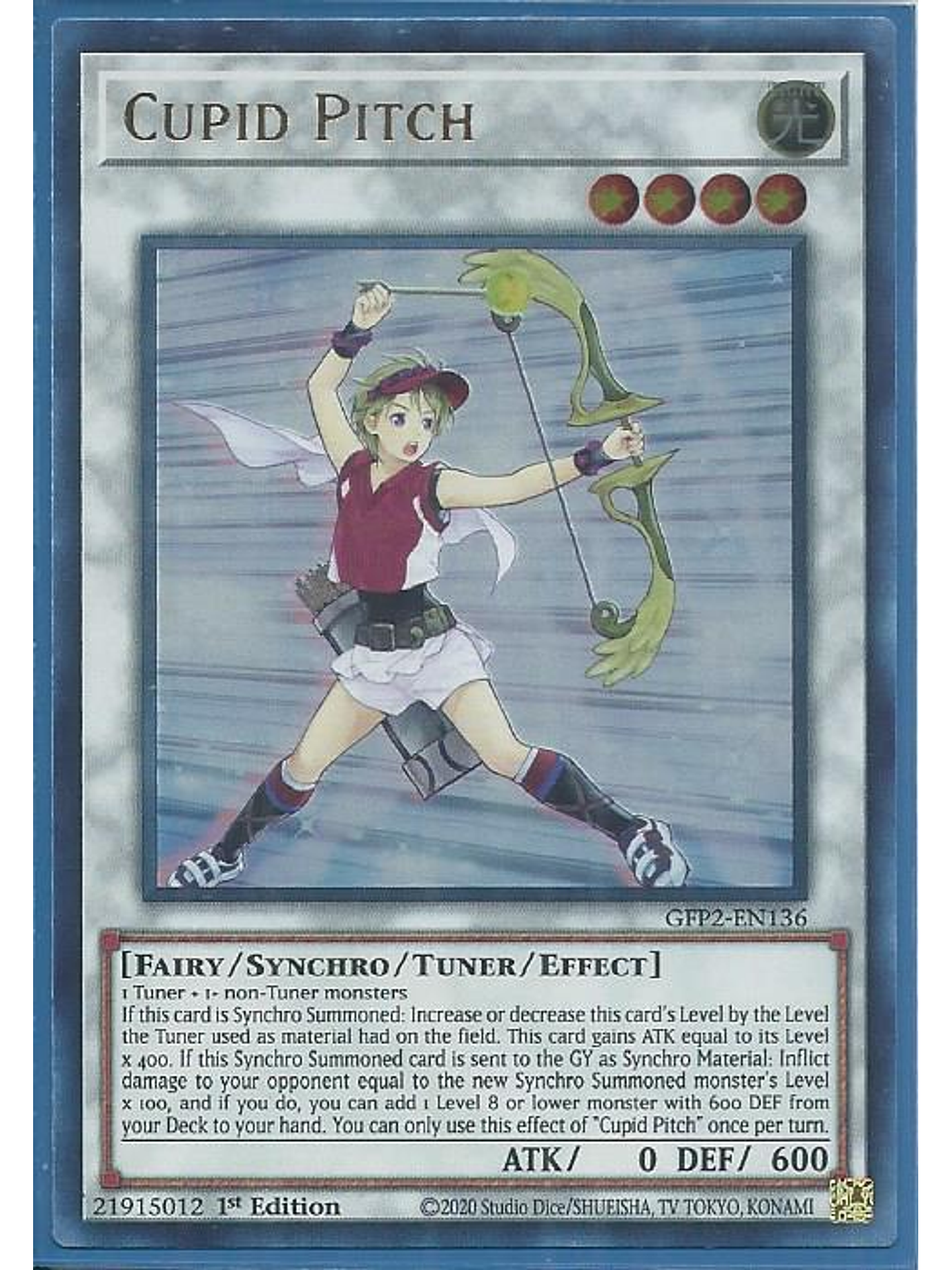 Cupid Pitch - GFP2-EN136 - Ultra Rare 1st Edition 1