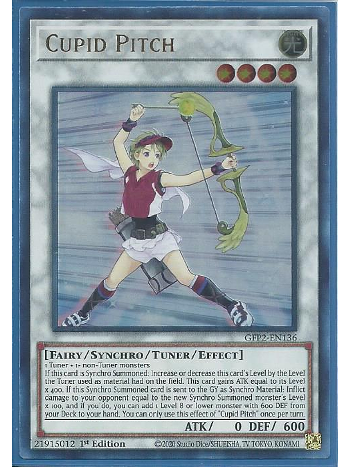 Cupid Pitch - GFP2-EN136 - Ultra Rare 1st Edition 1