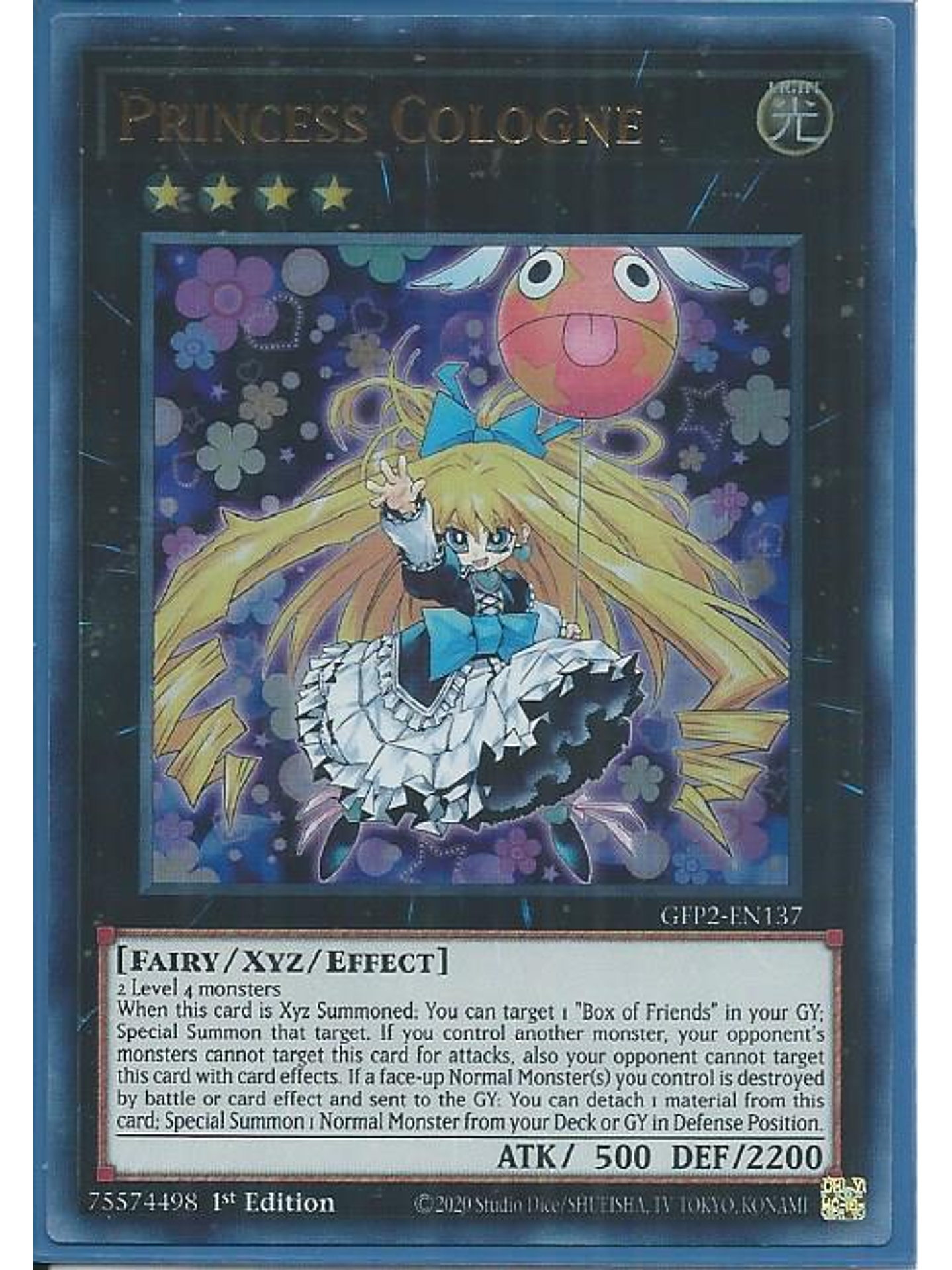 Princess Cologne - GFP2-EN137 - Ultra Rare 1st Edition 1