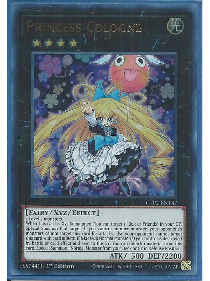 Princess Cologne - GFP2-EN137 - Ultra Rare 1st Edition 1