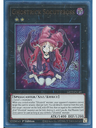 Ghostrick Socuteboss - GFP2-EN140 - Ultra Rare 1st Edition