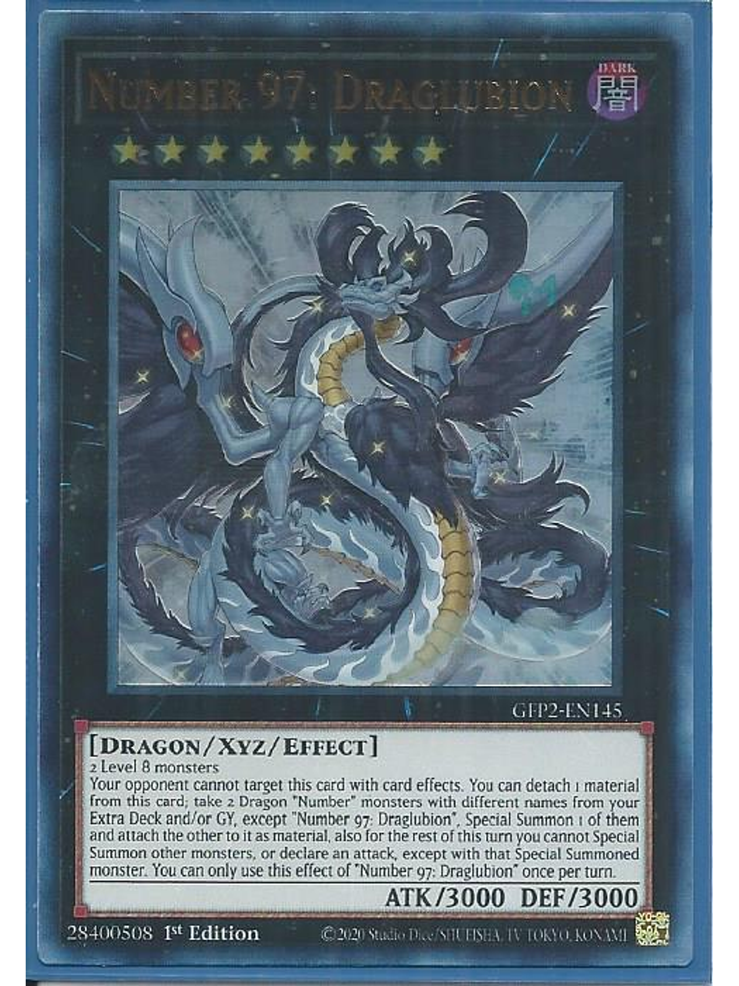 Number 97: Draglubion - GFP2-EN145 - Ultra Rare 1st Edition 1