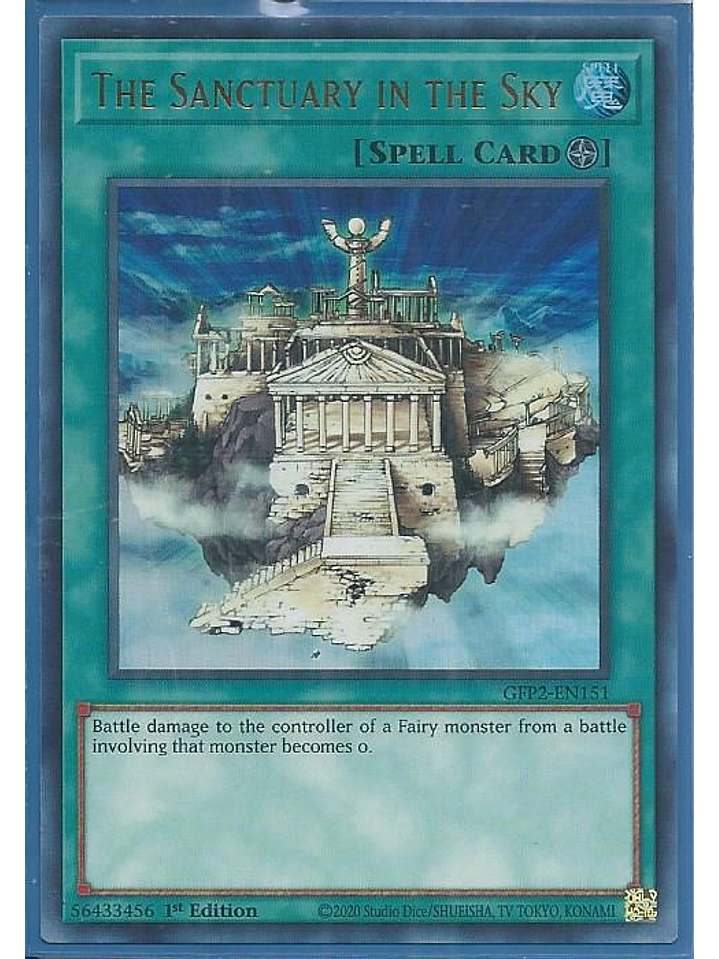 The Sanctuary in the Sky - GFP2-EN151 - Ultra Rare 1st Edition 1