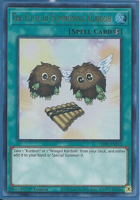 The Flute of Summoning Kuriboh - GFP2-EN152 - Ultra Rare 1st Edition