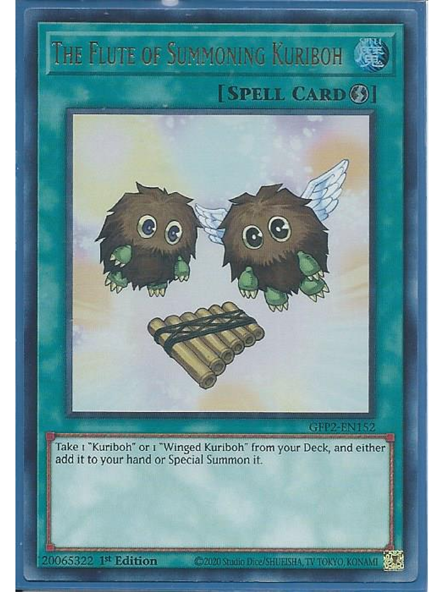 The Flute of Summoning Kuriboh - GFP2-EN152 - Ultra Rare 1st Edition 1