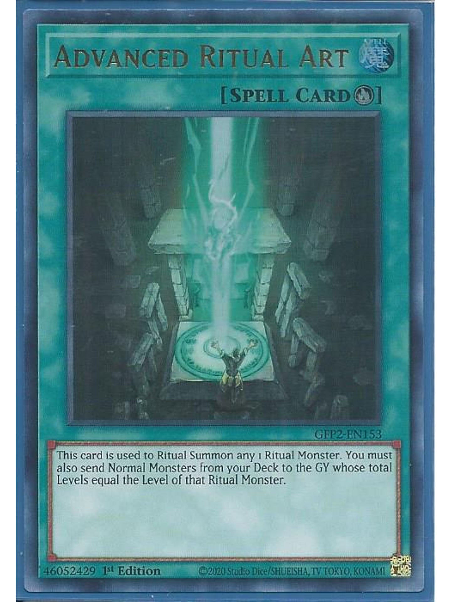 Advanced Ritual Art - GFP2-EN153 - Ultra Rare 1st Edition 1