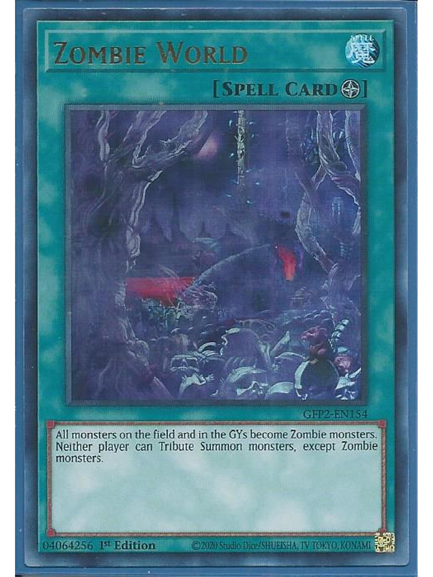 Zombie World - GFP2-EN154 - Ultra Rare 1st Edition 1