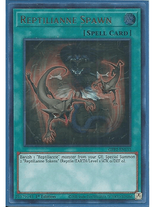 Reptilianne Spawn - GFP2-EN155 - Ultra Rare 1st Edition