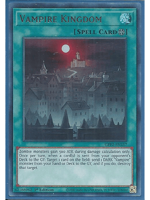 Vampire Kingdom - GFP2-EN157 - Ultra Rare 1st Edition