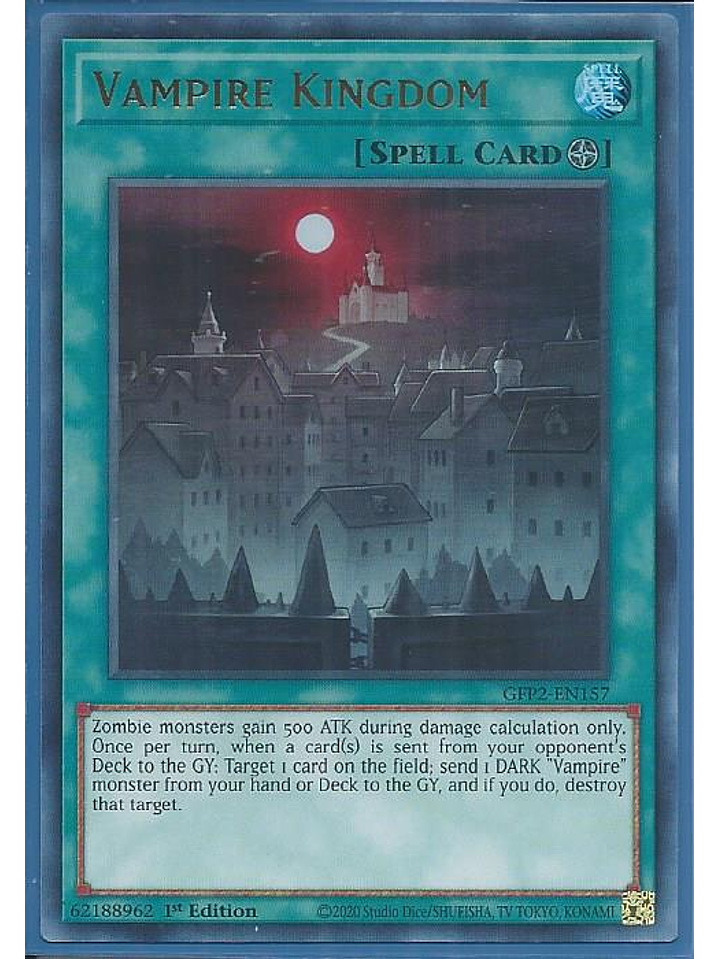 Vampire Kingdom - GFP2-EN157 - Ultra Rare 1st Edition 1