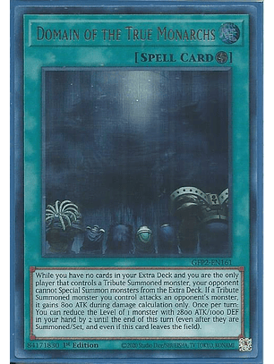 Domain of the True Monarchs - GFP2-EN161 - Ultra Rare 1st Edition