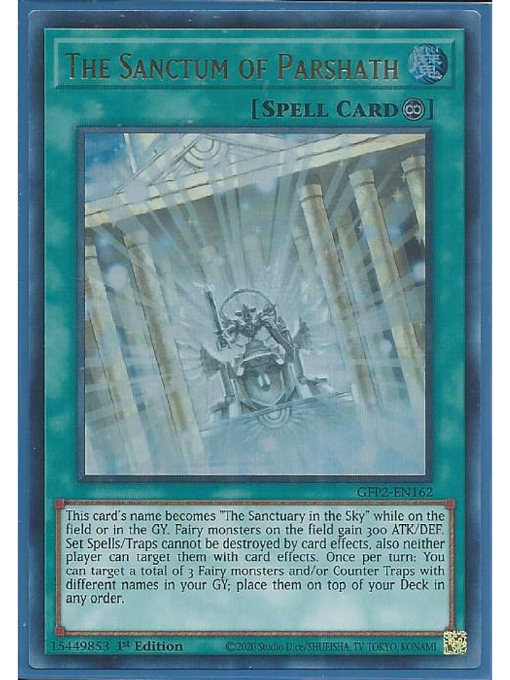 The Sanctum of Parshath - GFP2-EN162 - Ultra Rare 1st Edition 1