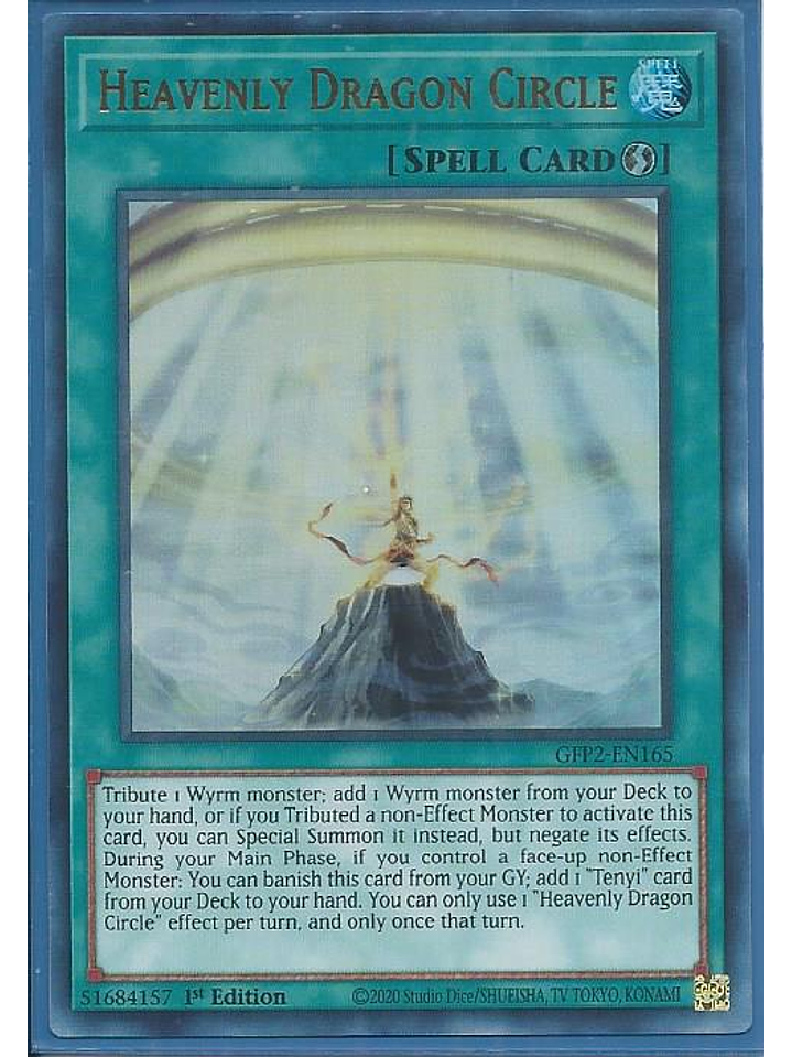 Heavenly Dragon Circle - GFP2-EN165 - Ultra Rare 1st Edition 1
