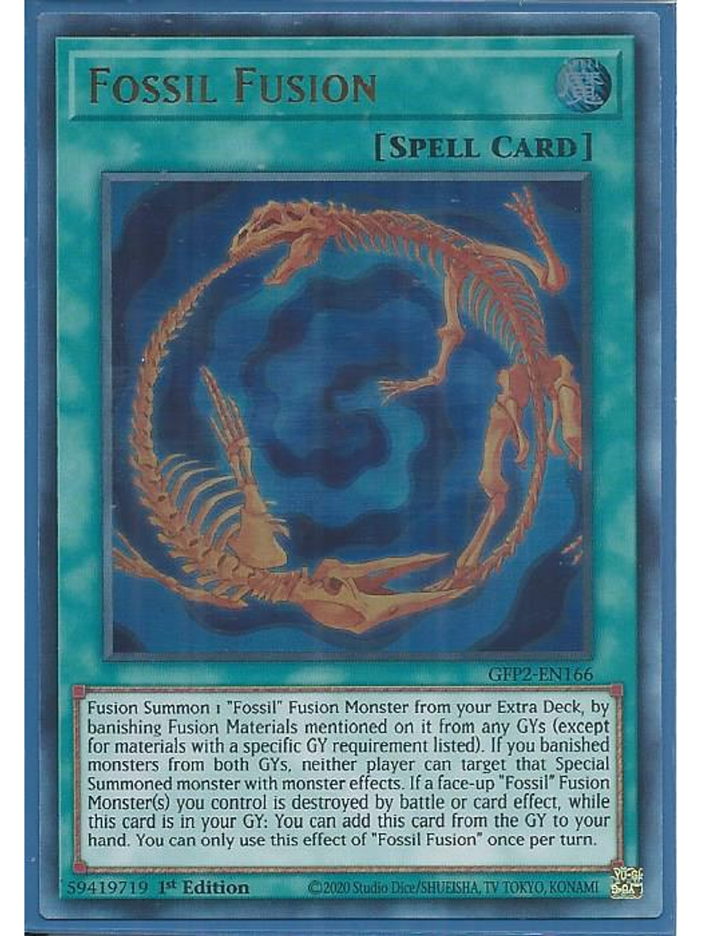 Fossil Fusion - GFP2-EN166 - Ultra Rare 1st Edition 1