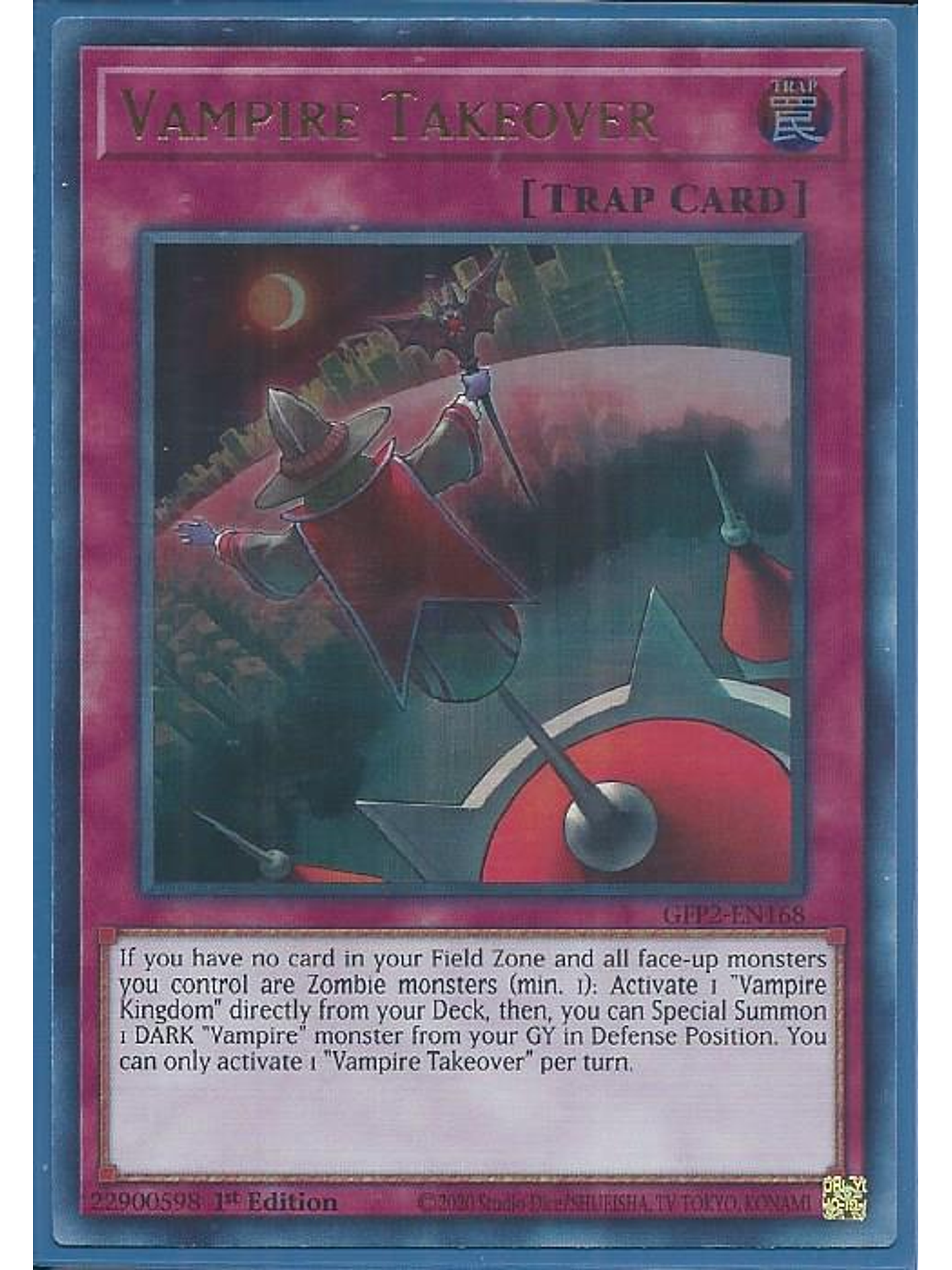 Vampire Takeover - GFP2-EN168 - Ultra Rare 1st Edition 1